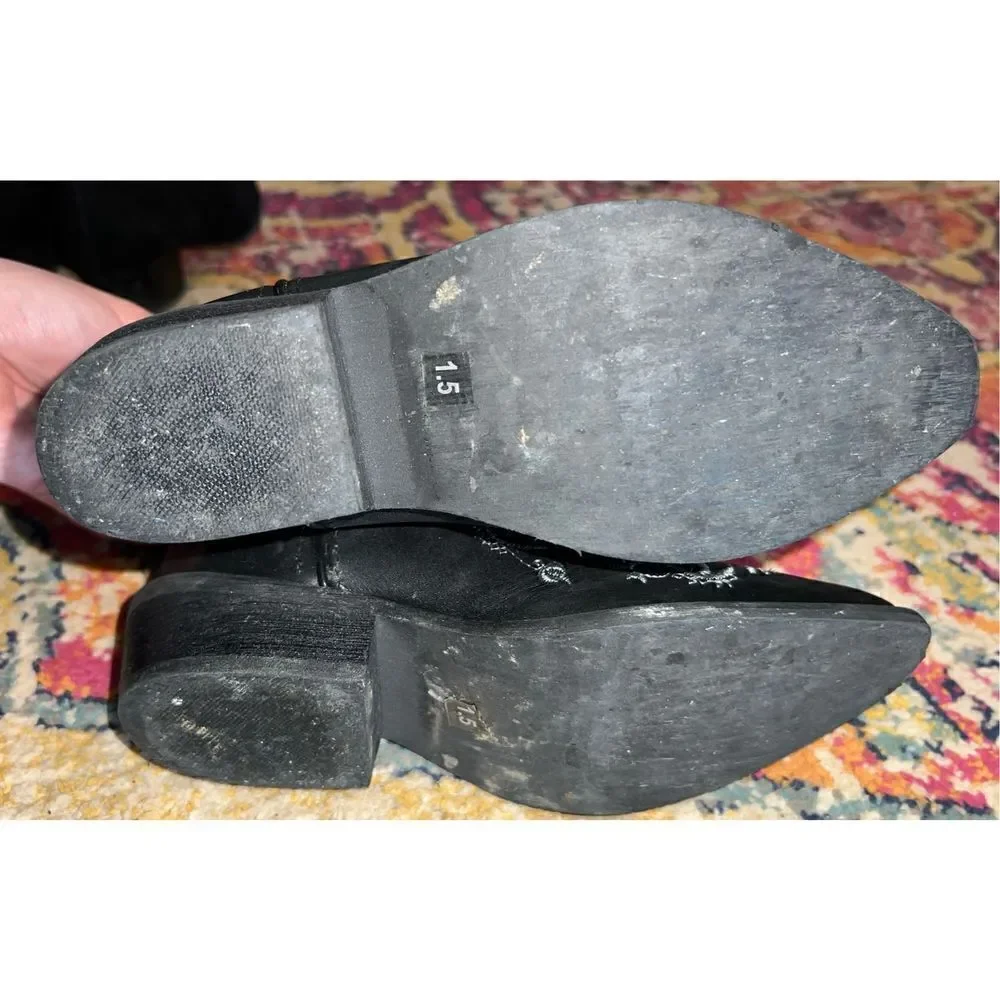 Smoky Mountain Childrens Jolene Black Boots (1.5)